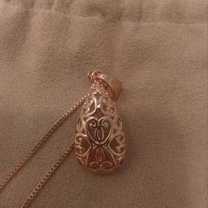 Rose Gold Pendant Necklace